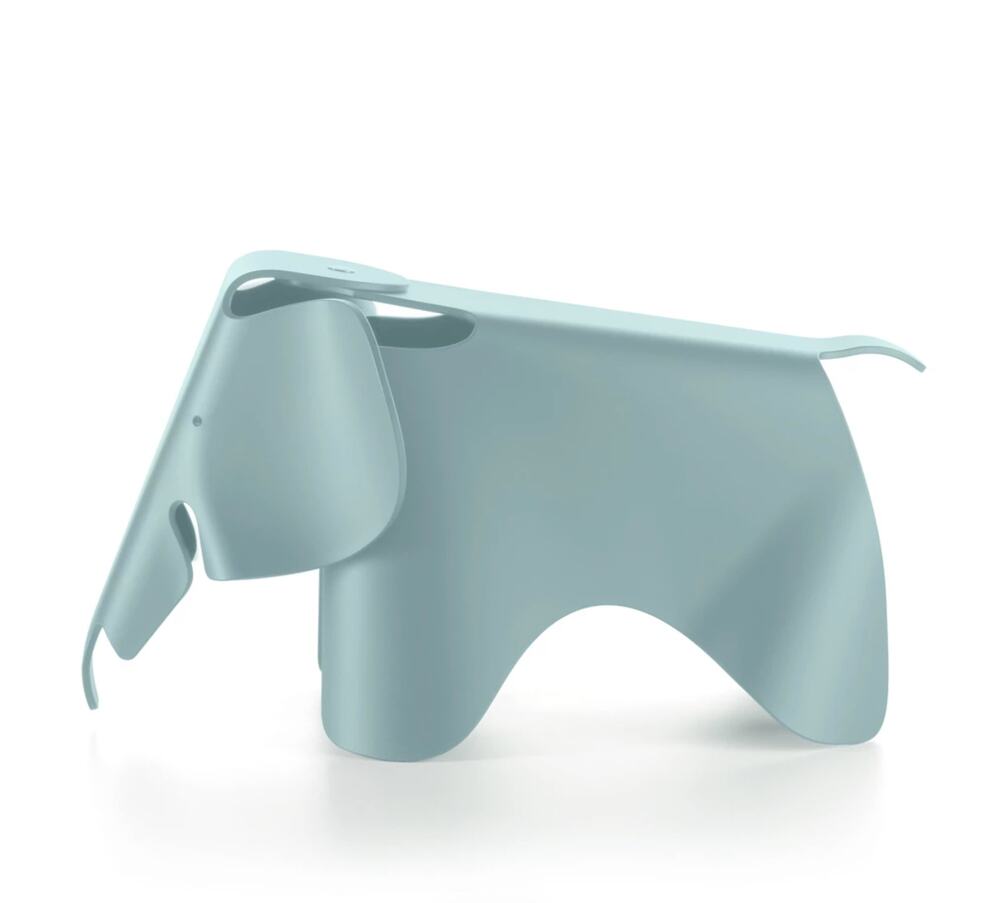 Eames Elephant Small Ice Grey by Charles & Ray Eames for Vitra